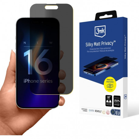 3MK 3mk Silky Matt Privacy for Apple iPhone 16 Pro Max