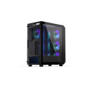 Case|ENDORFY|Arx 500 ARGB|MidiTower|Case product features Transparent panel|Not included|ATX|MicroAT