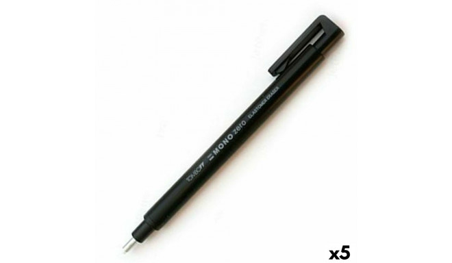 Kustutuskumm Tombow MONO ZERO Must (5 Ühikut)