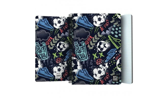 Notebook Bits&Bobs Match Multicolour Din A4 80 Sheets