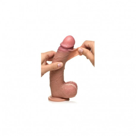 Realistic Dildo XR Silicone Ø 4,5 cm (17,8 cm)