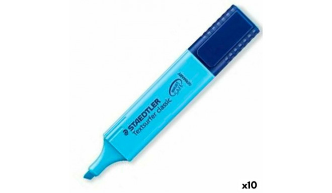 Fluorestseeruv Marker Staedtler Textsurfer Classic Sinine 10 Ühikut