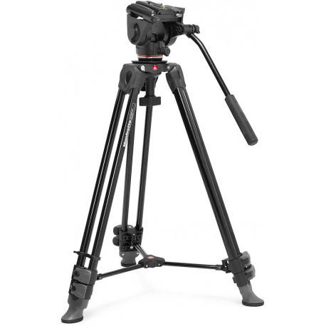 Manfrotto tripod set MVK500XAM 500X & Twin Leg Video Alu Kit