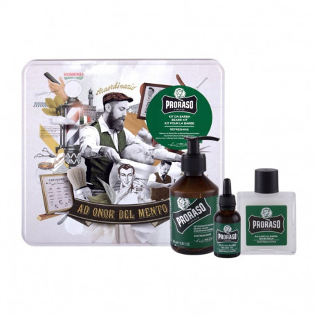 PRORASO Eucalyptus Beard Wash (200ml) (Set)