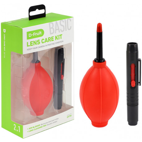 D-Fruit objektiivi puhastuskomplekt Lens Care Kit Basic DF116