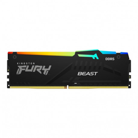 KINGSTON 64GB 6000MT/s DDR5 CL36 DIMM 2-osaline komplekt FURY Beast RGB