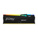 Kingston RAM 16GB 5600MHz DDR5 CL40 DIMM Kit of 2 Fury Beast RGB