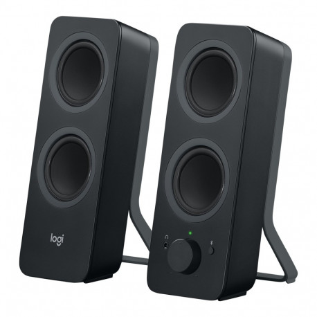 LOGITECH Z207 Speakers for PC 2.0-channel wireless Bluetooth 5 Watt Total black