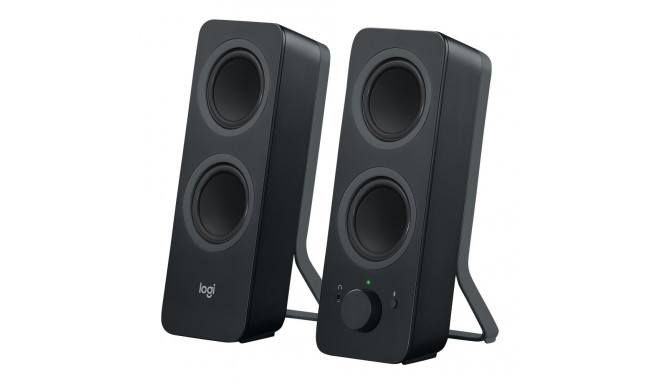 LOGITECH Z207 Speakers for PC 2.0-channel wireless Bluetooth 5 Watt Total black
