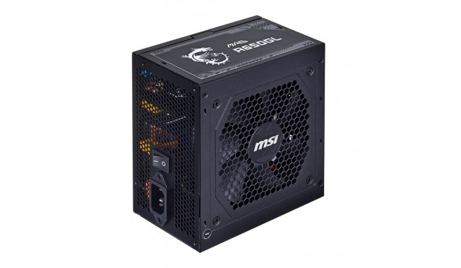 MSI MAG A650GL 650 W 120 mm 80 PLUS Gold power supply