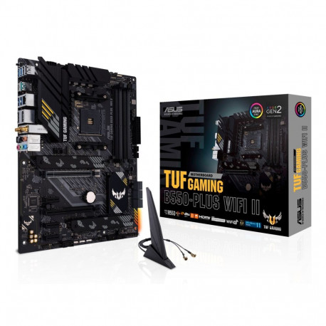 ASUS TUF GAMING B550-PLUS WIFI II AMD B550 Socket AM4 ATX emaplaat