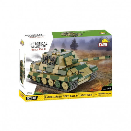 Klocki tankihävitaja tiger ausf.b jagdtiger