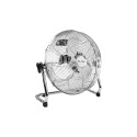 44-651# Wentylator podłogowy 12"/30cm 70w cyrkulator srebrny