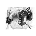 44-651# Wentylator podłogowy 12"/30cm 70w cyrkulator srebrny