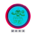 Discgolf DISCMANIA Distance Driver C-LINE PD2 Gravity Bomb Teal/Red 12/4/0/4 Discgolf DISCMANIA Distance Driver C-LINE PD2 Gravity Bomb Teal/Red 12/4/0/4