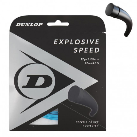 Strings for tennis racket DUNLOP EXPLOSIVE SPEED 17g/1,25mm 12m