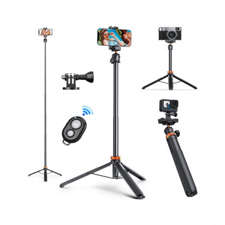 K&F Concept 2-in-1 Selfie Tripod with Phone Holder