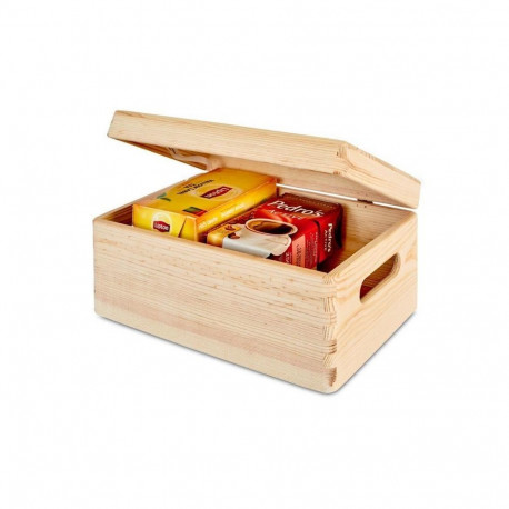 puidust karp kaanega 315100 40x30x13,5cm