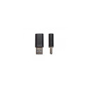 Alcasa USB-AD300 cable gender changer USB 3.0 / USB 3.1 (Gen. 1) A USB C Black