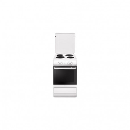 Amica SHE 5841W Freestanding cooker Electric Sealed plate White