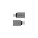 Axagon RUCM-AFA cable gender changer USB type C USB type A Metallic