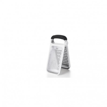OXO 11216000 Flat grater Black, Stainless steel, White