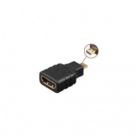 PremiumCord HDMI - microHDMI F/M Black