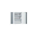 Bosch Serie 4 KGN39VLEB fridge-freezer Freestanding 368 L E Stainless steel