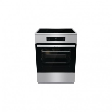 Gorenje GEIT6C60XPG cooker Freestanding cooker Electric Zone induction hob