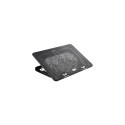 Evolveo A101 laptop cooling pad 43.2 cm (17&quot;) 1500 RPM Black