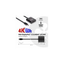 CLUB3D Mini DisplayPort 1.2 to HDMI 2.0 UHD Active Adapter