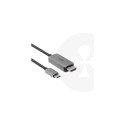 CLUB3D USB Gen2 Type-C to HDMI 4K120Hz 8K60Hz HDR10 with DSC1.2 Active Cable M/M 3m / 9.84ft