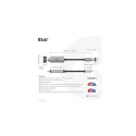 CLUB3D USB Gen2 Type-C to HDMI 4K120Hz 8K60Hz HDR10 with DSC1.2 Active Cable M/M 3m / 9.84ft