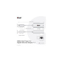 CLUB3D USB3.2 Gen1 Type-C to Gigabit Ethernet Adapter M/F