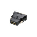 Akasa DVI-D - HDMI Black