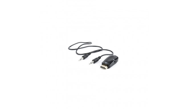 Gembird A-HDMI-VGA-02 cable gender changer VGA (D-Sub) Black