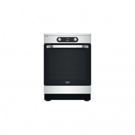 Hotpoint HS68IQ8CHX/E Freestanding cooker Electric Zone induction hob Stainless steel