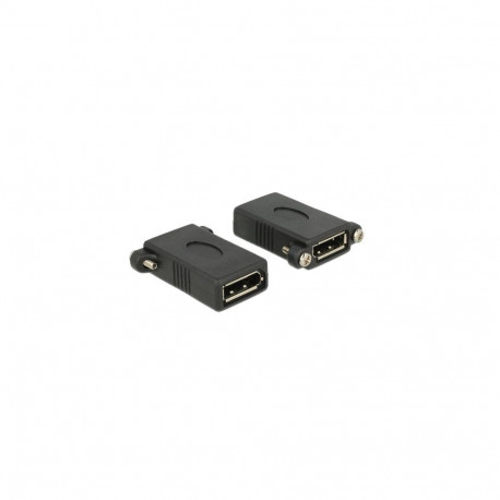 DeLOCK DisplayPort 1.1 F-F Black