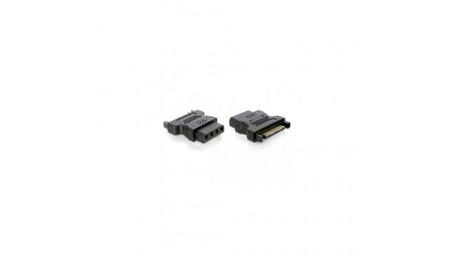 DeLOCK Adapter Power - IDE drive &gt; 4 Pin SATA 15 p IDE 4p Black