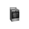 Beko FBM62320SDS Freestanding cooker Electric Gas Black, Silver