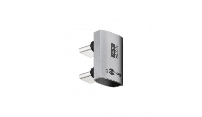 Goobay 74446 cable gender changer USB-C Silver