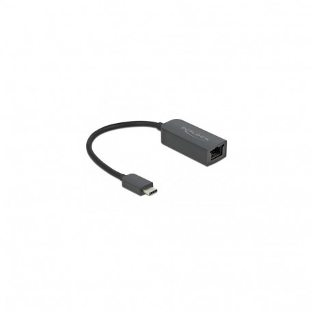 DeLOCK Adapter USB Type-C male to 2.5 Gigabit LAN compact