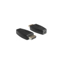 DeLOCK 65237 cable gender changer Displayport mini Displayport Black
