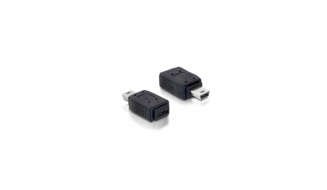 DeLOCK Adapter USB mini/USB micro-B USB mini M micro-B FM Black