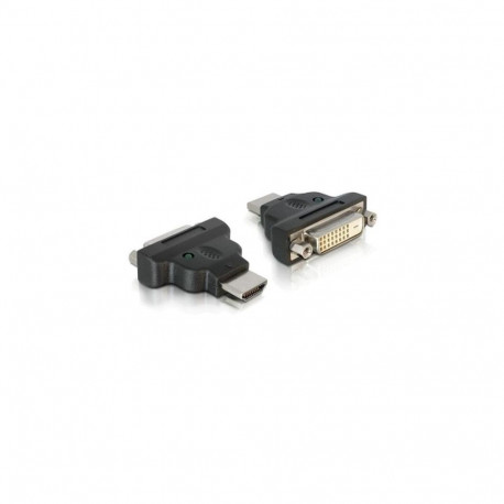DeLOCK Adapter HDMI / DVI HDMI M DVI 25-pin FM Black