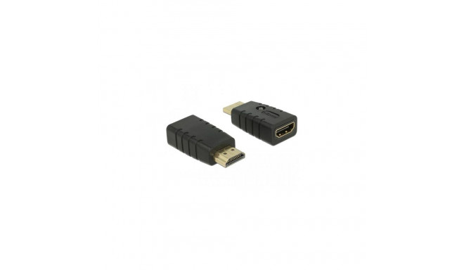 DeLOCK 63320 cable gender changer 1 x HDMI-A 19 pin Black