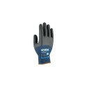Uvex 6006210 protective handwear Anthracite, Blue, Grey Elastane, Viscose, Polyamide 1 pc(s)
