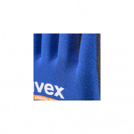 Uvex 6002710 protective handwear Workshop gloves Anthracite, Blue Elastane, Polyamide 1 pc(s)