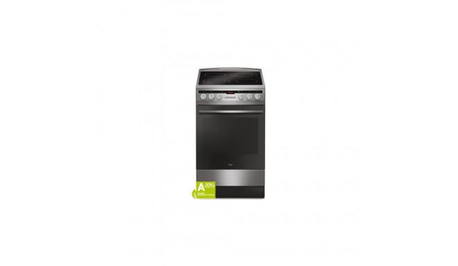 Amica 57CE3.315HTaQ(Xx) Freestanding cooker Electric Ceramic Stainless steel