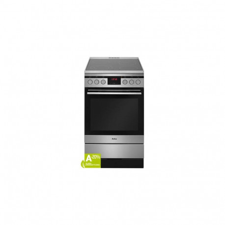 Amica 514CE3.413TsKDHaQ(XL) Freestanding cooker Electric Ceramic Stainless steel